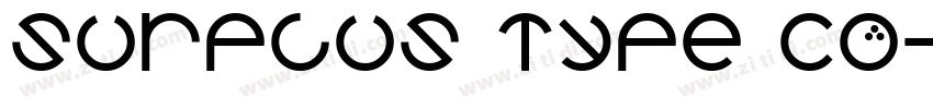 Surplus Type Co字体转换